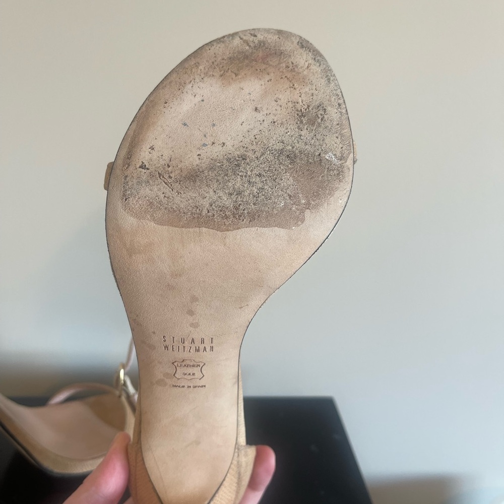 Stuart Weitzman Nudist Heels - Picture 7 of 8